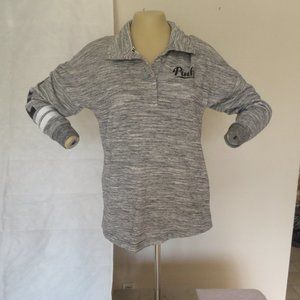 Pink Victoria's Secret Snap Sweatshirt